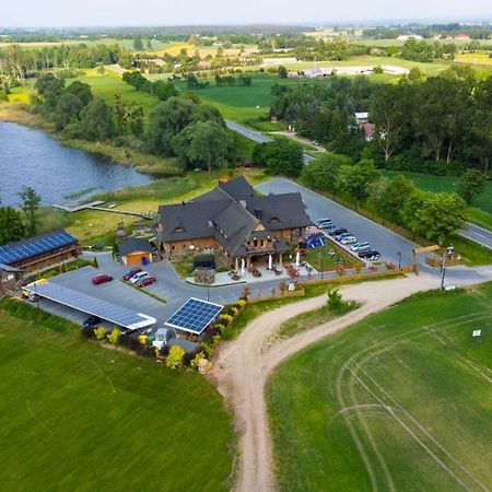 Labedz Hotel Karczma Iława Exteriör bild