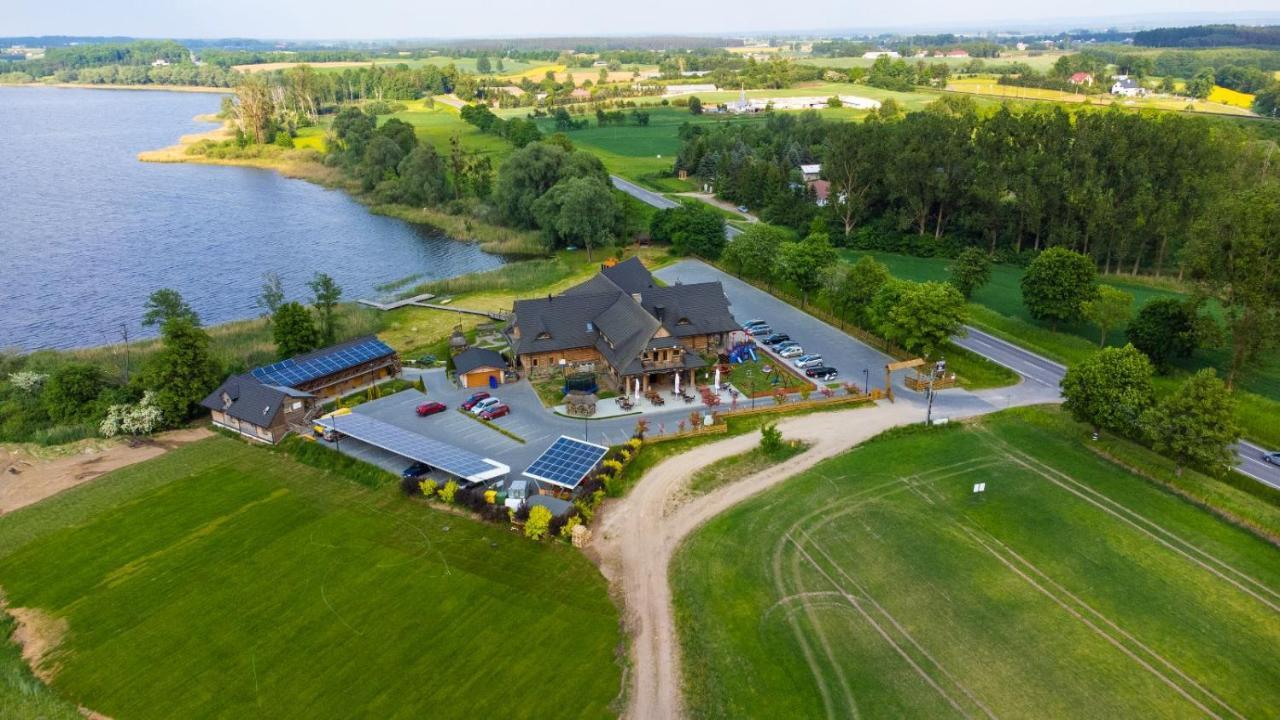 Labedz Hotel Karczma Iława Exteriör bild